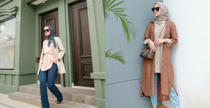 7 Inspirasi OOTD Hijab Simple dengan Outer & Jaket: Cantik & Elegan