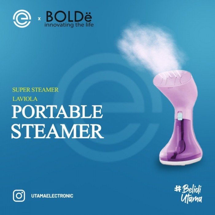 produk BOLDe Setrika Uap Tangan Super STEAMER LAVIOLA