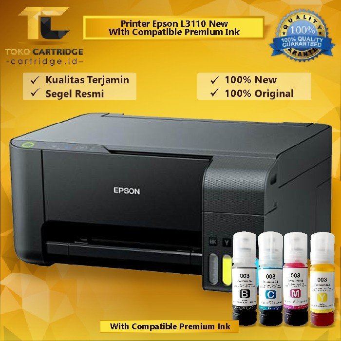 produk Printer Epson L3110 Art Paper EcoTank Print Scan Copy artpaper