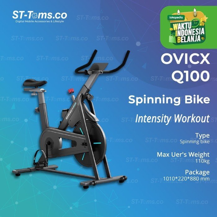 produk OVICX / XQIAO Q100 Spinning Bike Sepeda Statis