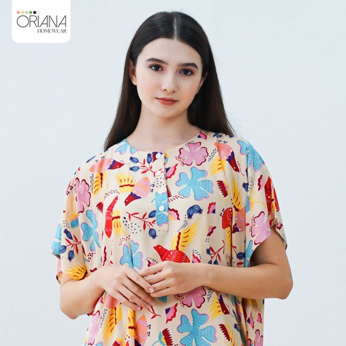 produk HOMEWEAR ORIANA KAFTAN PYGMY YELLOW ALLSIZE